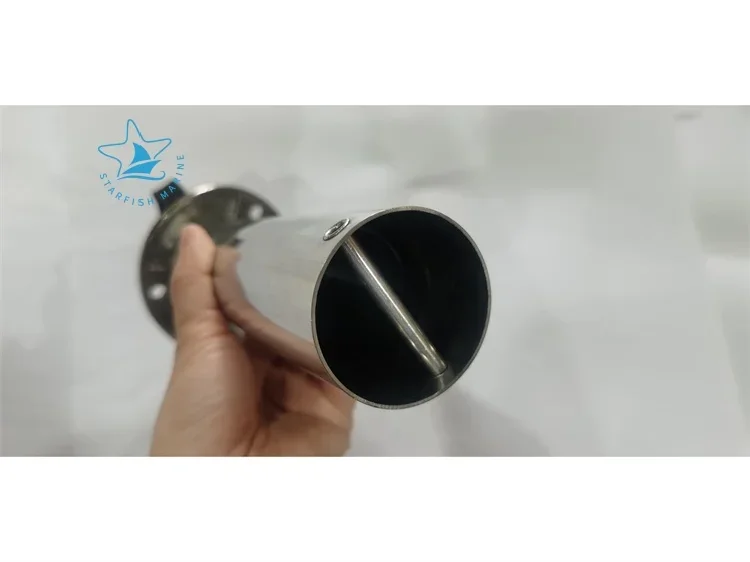 

Hot Sale Boat Accessories SS316 Fishing Rod Holder Stamping Head Yacht Accessories Marine Hardware Boat Part