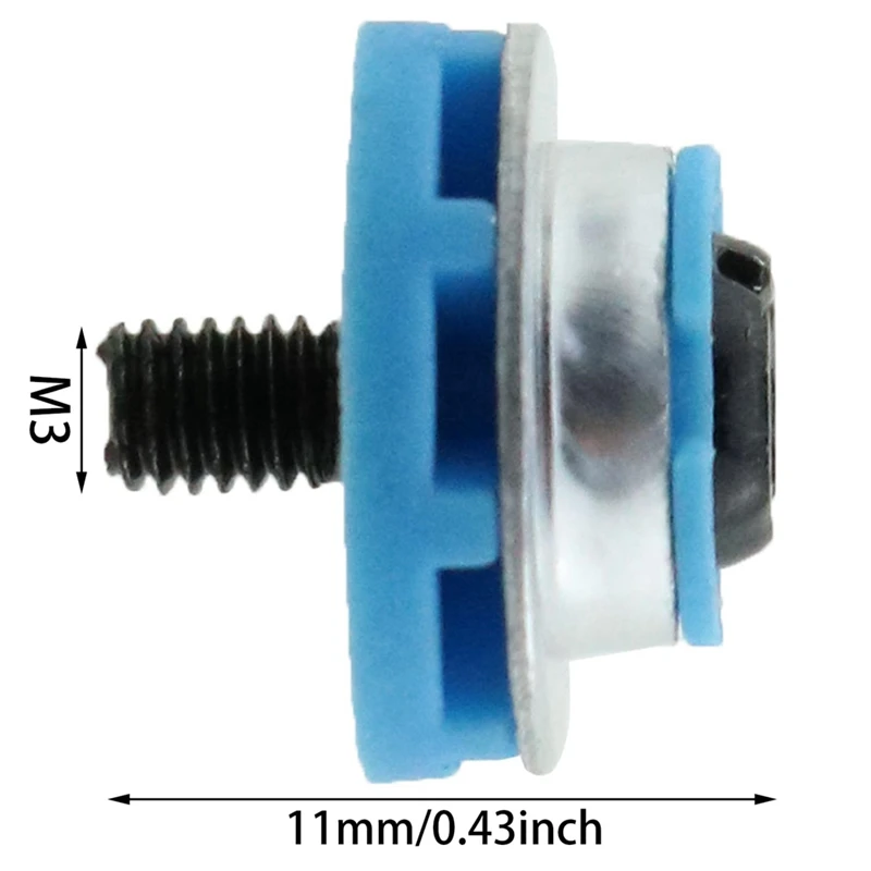 8Pcs Hard Drive Mounting Screws Isolation Grommet Mute Mounting Screws For HP 2.5 Inch HDD Easy To Use