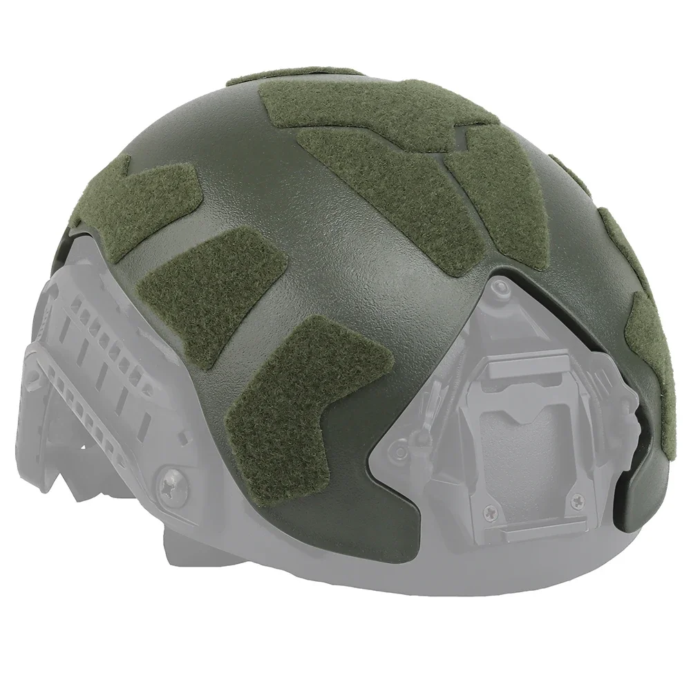 

Тактический быстрый щиток для шлема, легкий SF сверхвысокий шлем, защитная пластина, более толстые аксессуары для стрельбы из страйкбола