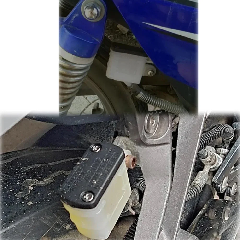 Easy Install Brake Reservoir Motorcycle Brake Reservoir Slight Measurement Deviation High Universality Fitment Compact Design