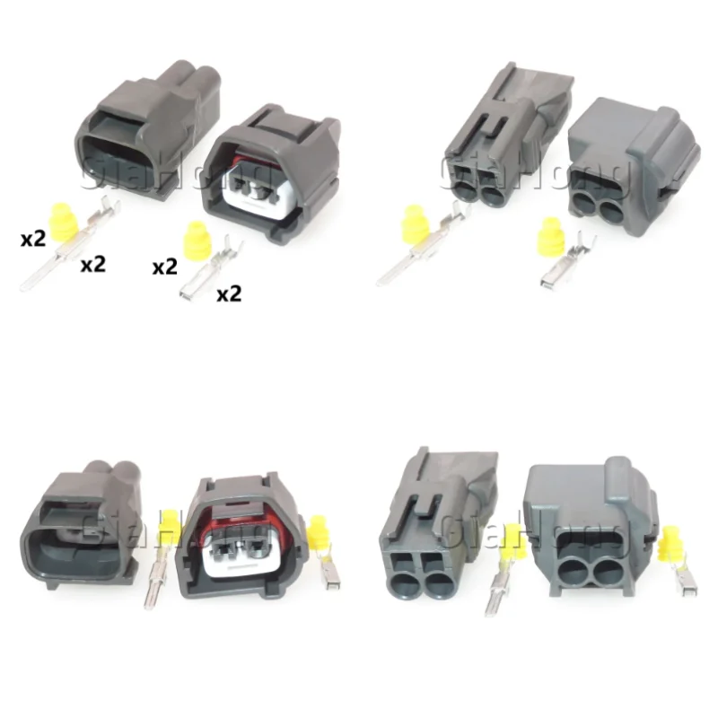1 Set 2 Ways 7282-7023-10 7283-7023-10 7283-7023-30 AC Assembly Auto Crankshaft Position Sensor Wire Connector Car Sealed Socket