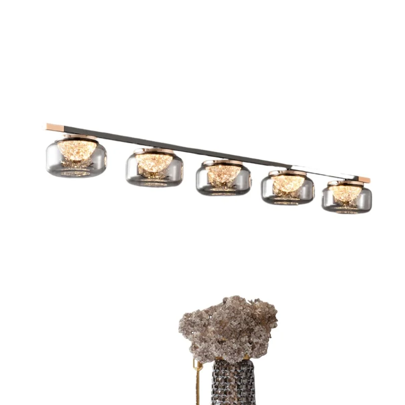 

Light luxury restaurant chandelier high-end creative personality island chandelier simple modern dining table light