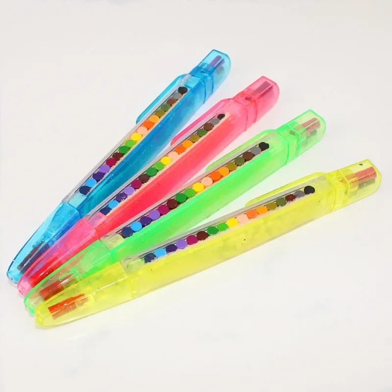 Brinquedos de pintura colorida, cera Crayon, 20 cores, lembranças do bebê, presentes de casamento para convidados, presentes de volta à escola