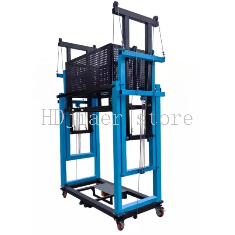 

Electric scaffolding mobile automatic lifting platform small elevator new construction lifting foldable