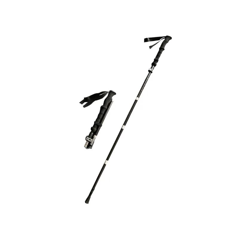 

Ultra-light collapsible carbon trekking pole unisex mountaineering enthusiast