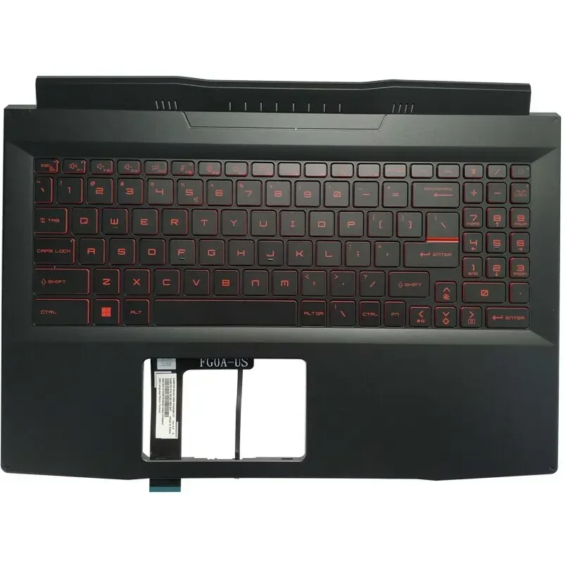 New Backlit Russian/US/Spanish Keyboard For MSI Pulse GL66 GF66 MS-1581 MS-1582 11SC 11UE 11UD 12UG With Palmrest Upper Cover