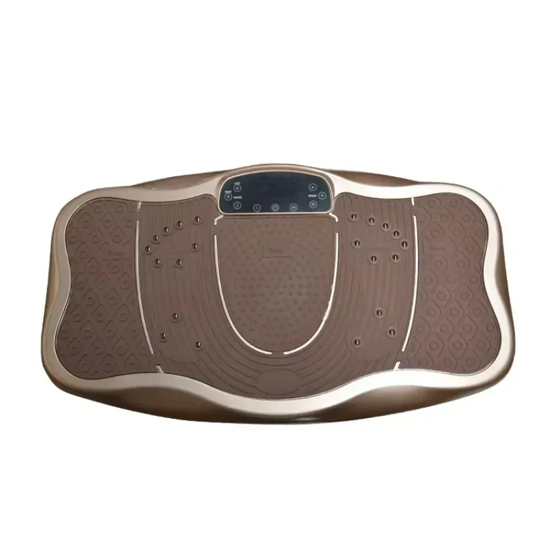 Home Gym Equipment Exercise Machine Electromagnetic Vibration Plate Vertical Fitness Massage Function