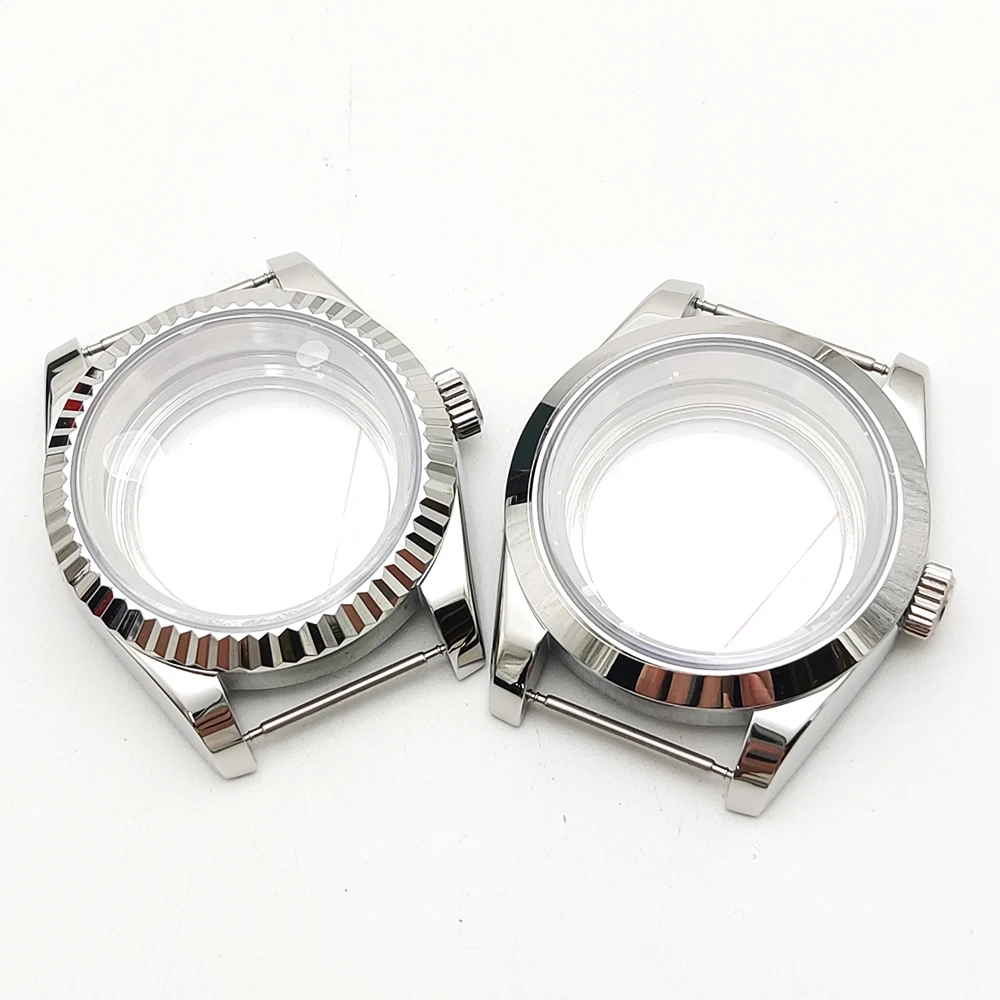 Watch modified 36/39MM case, stainless steel sapphire glass for NH35/36 movement