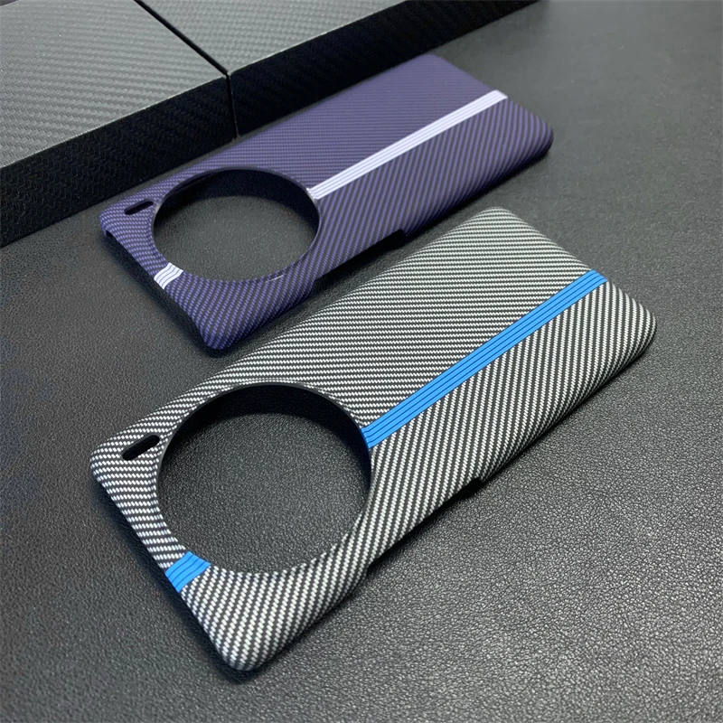 Ultra-Thin Frosted Carbon Fiber Texture Case for VIVO X100 Ultra X100S X100 Pro Skin Feel Matte Protective Cover Funda Capa