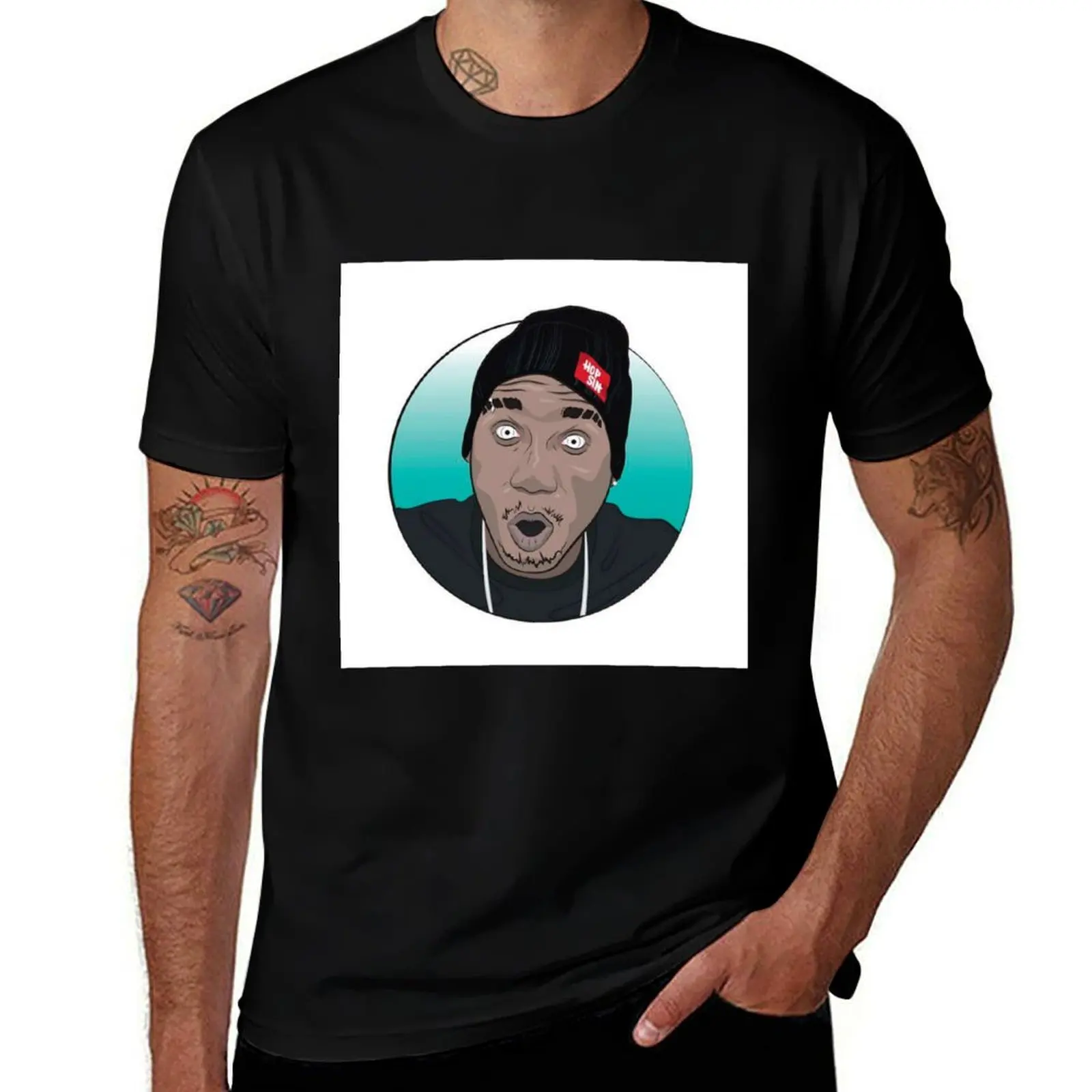 

art Hopsin T-Shirt Quick Dry Light Sports T-Shirt
