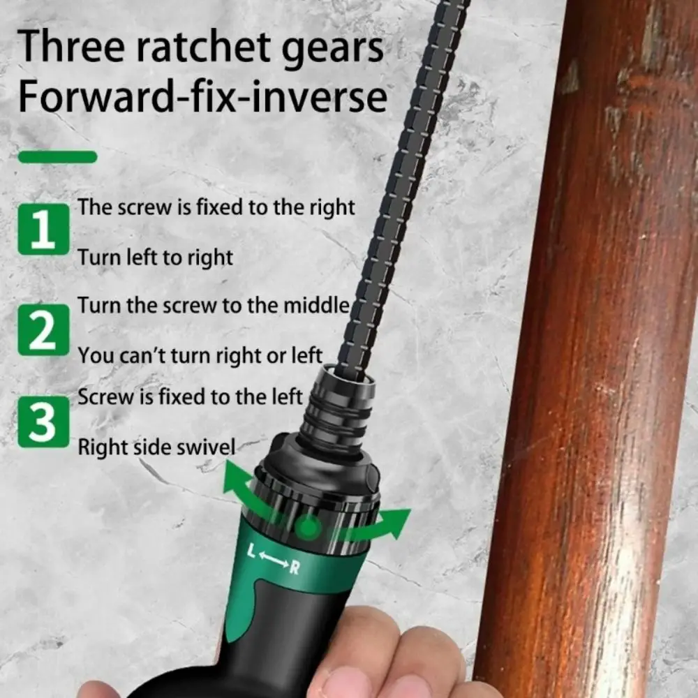 

Insulated Handle Ratchet Handle Screwdriver Set Adjustable Telescopic Telescopic Screwdriver Set T Handle Slotted