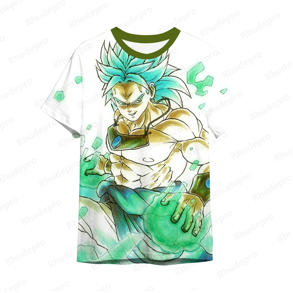 Camisa anime Dragon Ball masculina, roupas infantis, manga curta, tops de cosplay Goku, moda Harajuku, novo, 2024