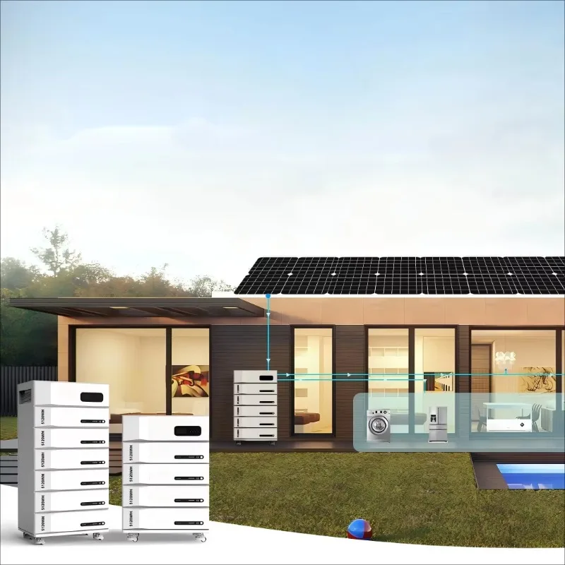 Solar Energy Storage System All-in-One LiFePO4 Battery Backup Power Supply for Residential House