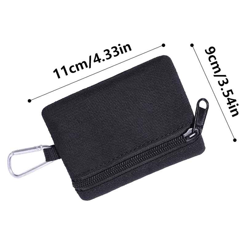 Cartera táctica EDC Molle con cremallera, bolso multifuncional portátil para llaves y tarjetas, monedero para deportes al aire libre, bolsa de caza,