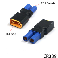 1/3/5PCS XT60 To XT90 EC5 EC3 Adapter Plug Female Male Connectors For RC Lipo Battery Control Charger
