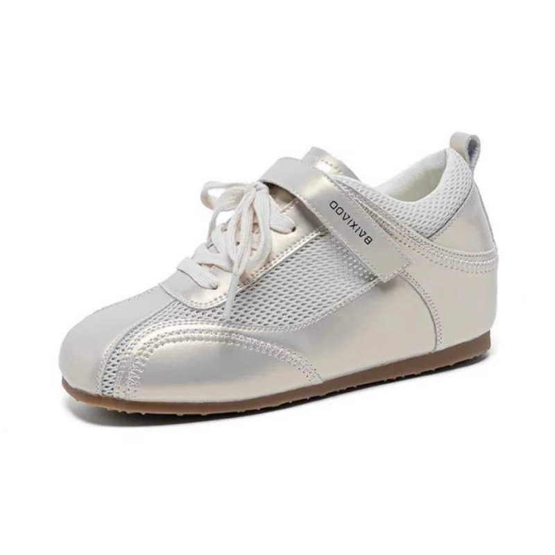 Women's Sneakers Mesh New Summer German Training Shoes For Women Large Size Flat Female Shoes 35-40