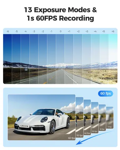 8 best sales azdome dash cam - №7