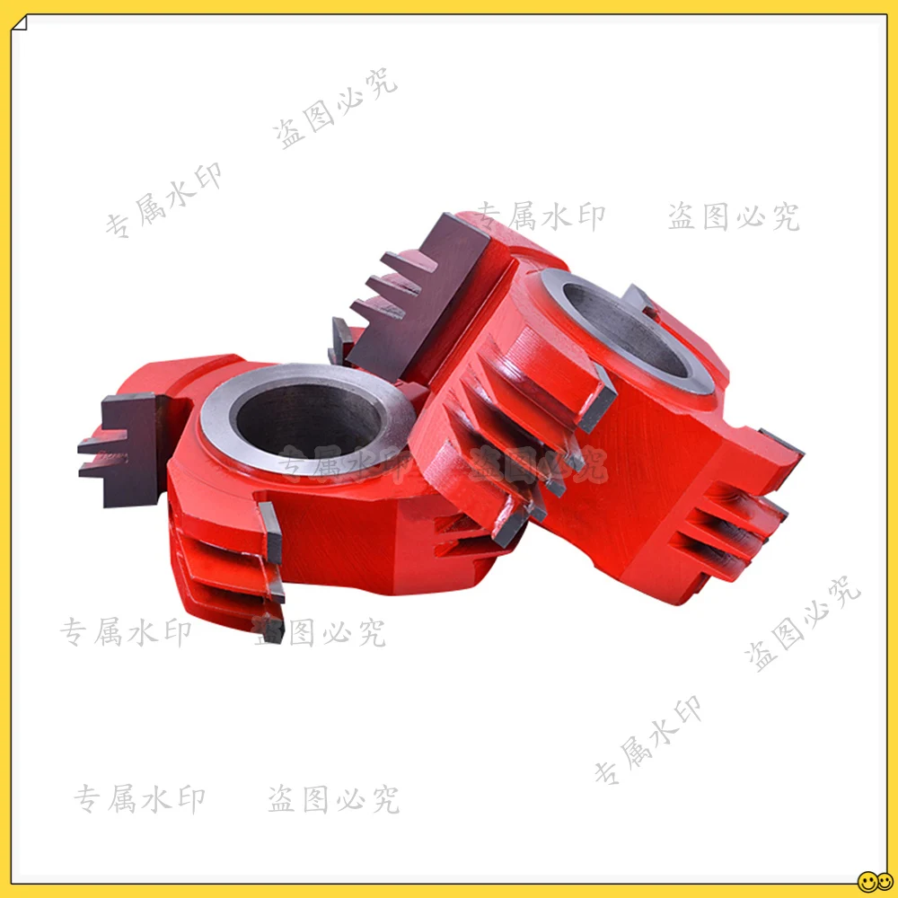 1PC 4 Flutes Finger Joint Shaper Cutter For Woodworking Spindle Moulder Cutter Head Hight Quality 4 Wings Can be Customized
