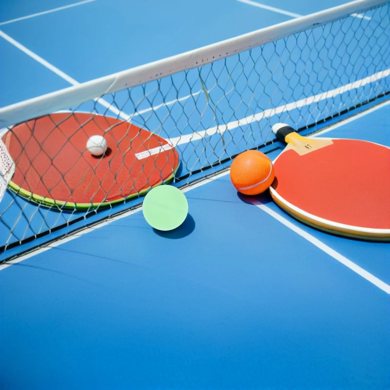 

10Pcs Night Glow Ping Pong Balls 1.57inch Reusable Luminous Table Tennis for Outdoor Use Sports Activity Training Camping Beach