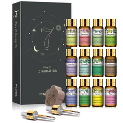 Juego de aceites esenciales de aromaterapia Natural puro PHATOIL para velas, difusor aromático perfumado, esencias para humidificador de aceite esencial