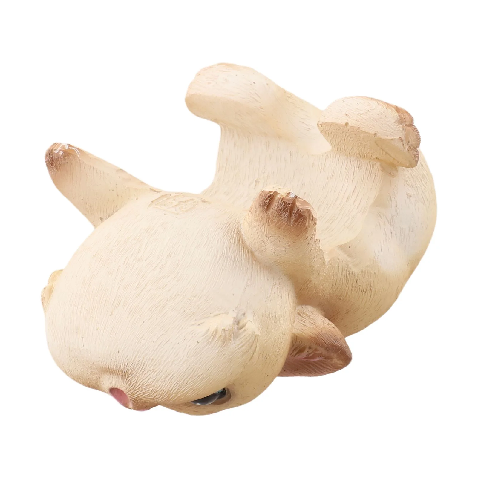 Outdoor Hanging Resin Cat Figurines for Flower Pot Rim Decorations Weatherproof Statues for Garden and Balcony Display
