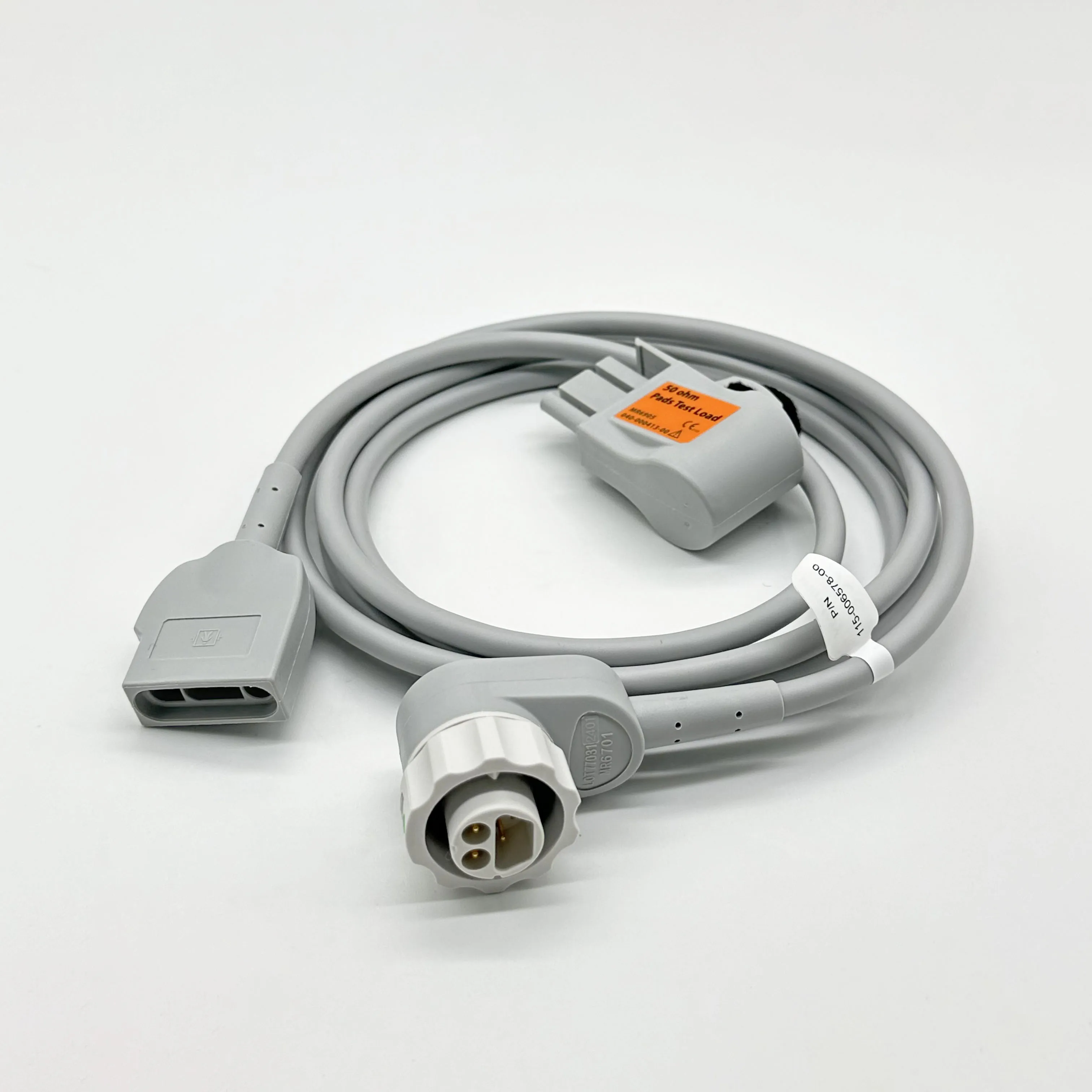 Training Defibrillators Cable with 50Ω Test Load - Compatible with MR6702/MR6701 | CPR Practice Accessory