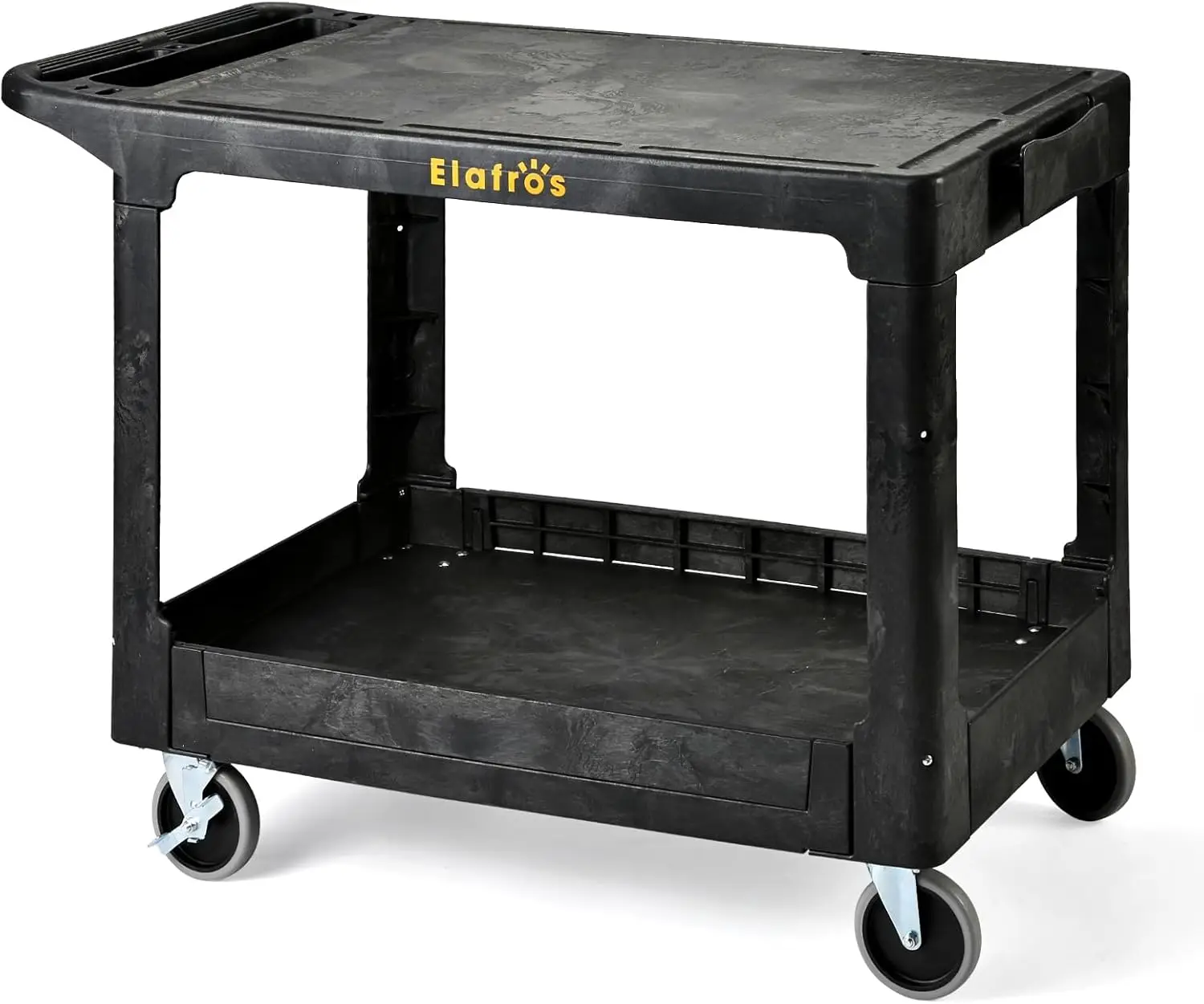 

Усиленная тележка-платформа с поворотными колесами, 42,5x25 дюймов, грузоподъемность 250 кг, для склада и гаража