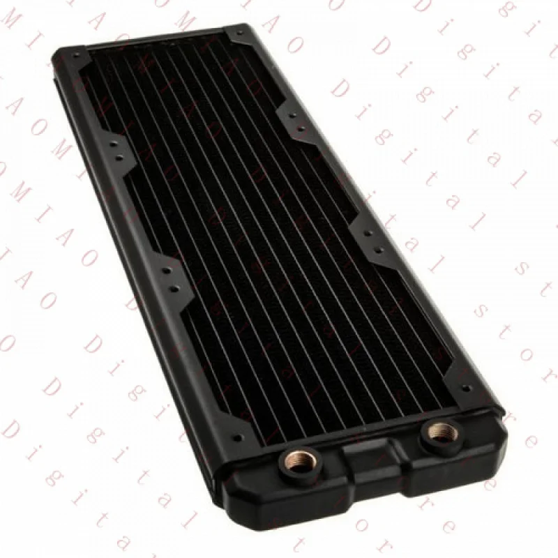 RY  FOR Black Ice Nemesis GTS 360 High Performance Copper Radiator - Black Carbon
