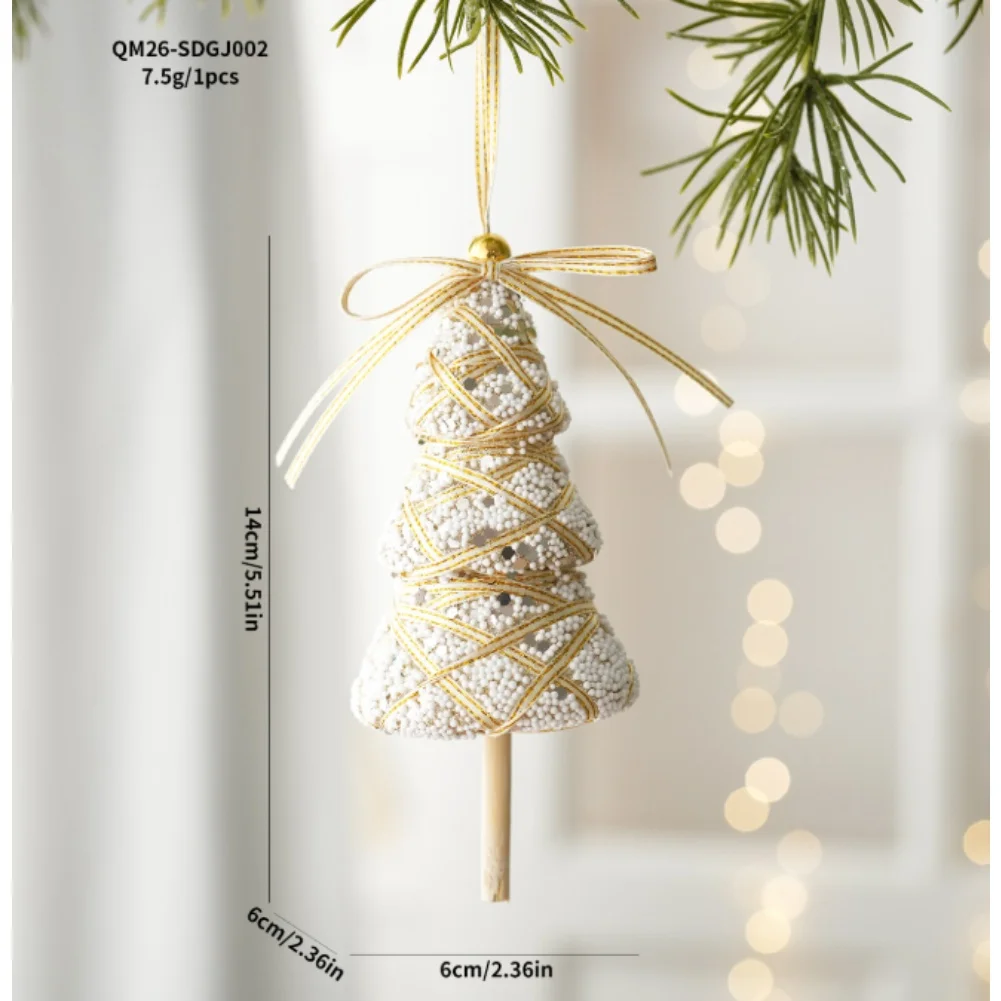 Lightweight Foam Ornament Kit with 5 Seasonal Hanging Designs Compatible with Standard For Tree Branch Display