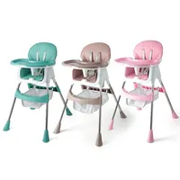 Baby Dining Chair Children Multifunctional Foldable Dining Table And Chair Kid Portable Feeding Chair