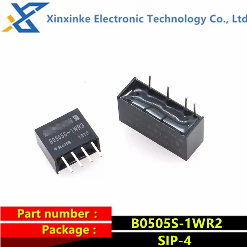 5PCS DC-DC Isolation Power Module B2424S-2W B2424S-2WR3 B2415S-2W B2415S-2WR3 B2412S-2W B2412S-2WR3 B2409S-2W B2409S-2WR3 SIP4