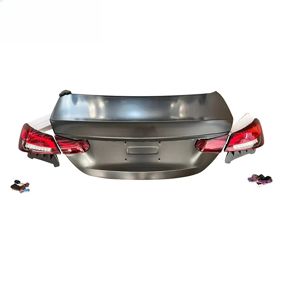 E Class W213 Old to New Body Kit Normal Car to E63 PP Auto Tuning Set Upgrade Body Parts New Car Bumper Grille Headlights