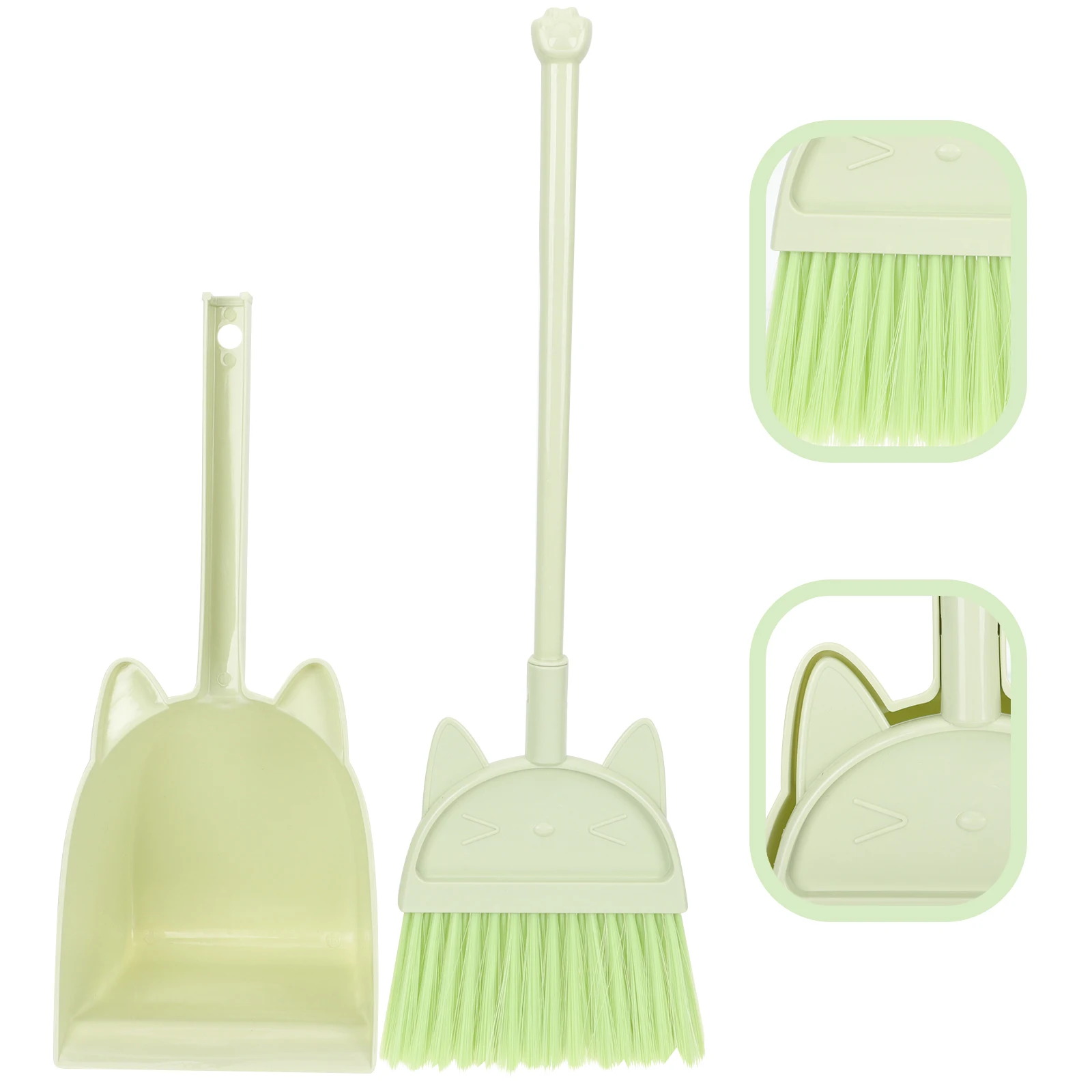 

Cleaning Toddler 's Broom Set Tools for Garbage Can Plastic s