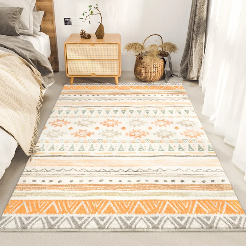 سجادة جانبية لغرفة النوم الشتوية والربيع من VIKAMA - مريحة للنوم والجلوس، عنصر ديكور غرفة النوم الرئيسية الفاخرة #6