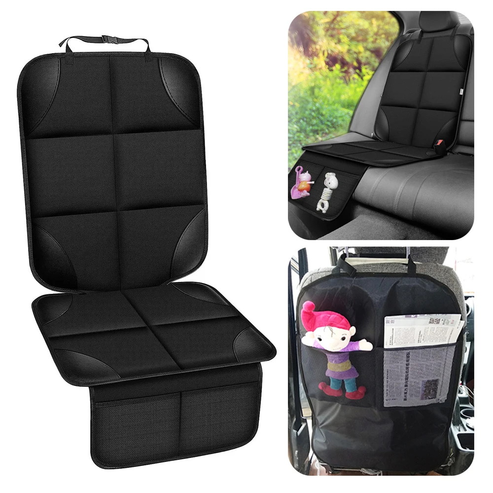 Universal Car Seat Cover Protector for Child Safety Anti-Scratch Mat Pad Waterproof Car Oxford Cushion Auto Rear Seat Protection