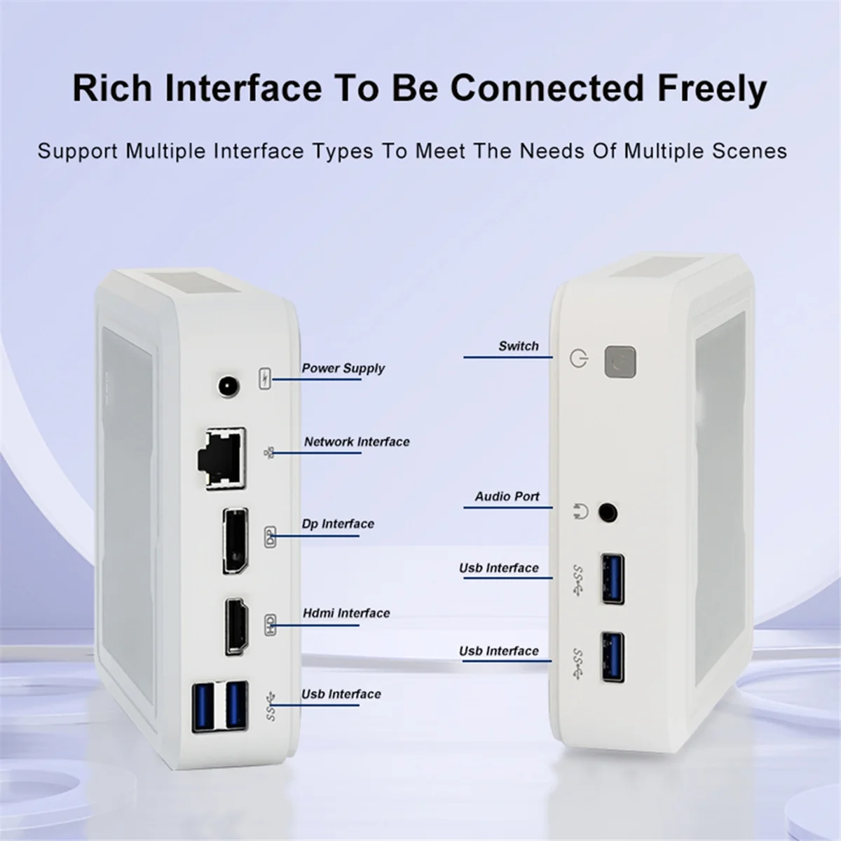 N18R для AMD Ryzen 3 2200U до 65 Вт Мини-ПК DDR4 NVME SSD Wifi5 BT 4.2 Игровой компьютер RX Vega 10 Графика США Вилка