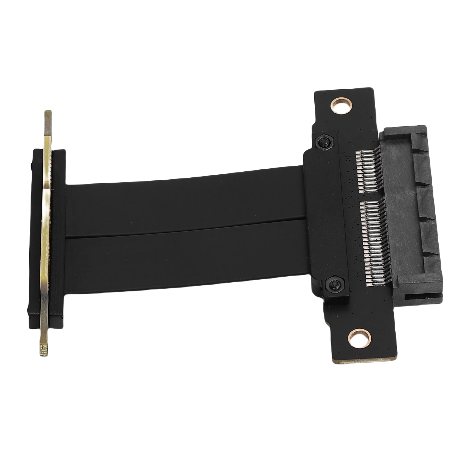 كابل تمديد GPU مرن قابل للطي مجزأ PCIe 4.0X4 تمديد كابل مضاد للذكور إلى أنثى لحالات ATX ITX المدمجة #4