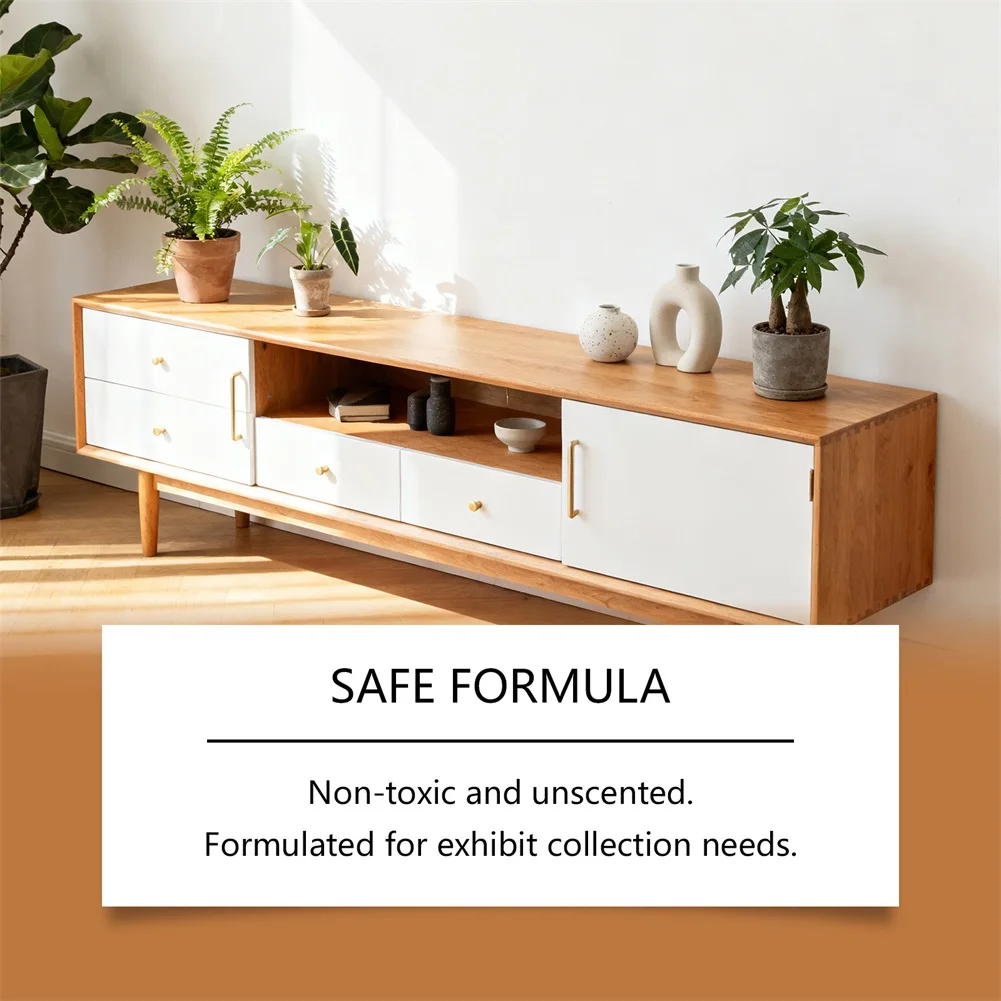 Gel de exibição seguro de nível profissional reutilizável e facilmente reposicionável. Vitrine de decoração para casa