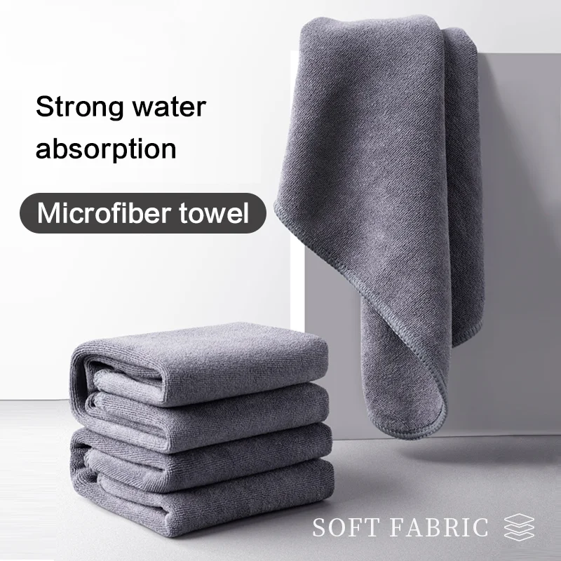 High-end Microfiber Car Cleaning Towel Car Cleaning Drying Cloth, Wrapped Edge  Care Cloth, Detailed Car Washing Towel