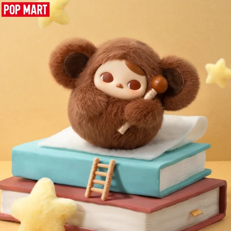 

Genuine Pop Mart Pucky Tap Tap Series Vinyl Plush Charm Blind Box Trendy Toys Gifts Collectible Figurines Birthday Gift Hippers