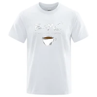 'Energy=Milk+Coffee' T-shirt Casual 3