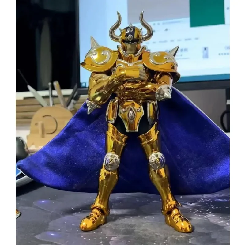 

In Stock Promotion JM.MST Model Saint Seiya Myth Cloth EX Taurus Aldebaran Gold Knights of The Zodiac Action Figure Toy Gift