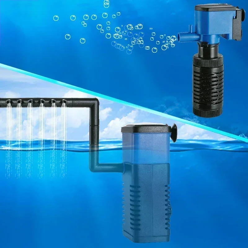 

European and American plug low-level water submersible filter pump turtle tank filter aquarium fish tank oxygenation pump oxygen