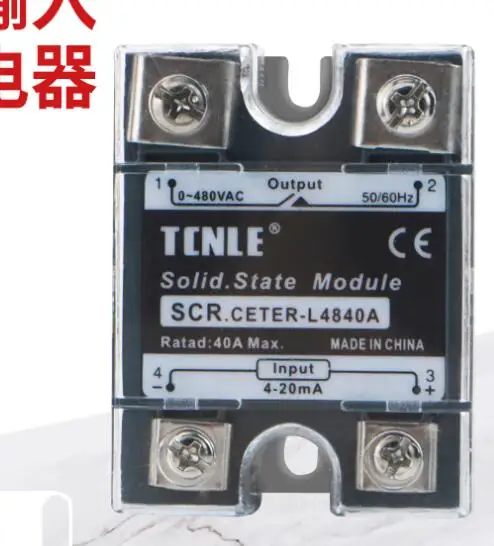 CETR-L4840A 4-20MA control single-phase analog solid-state relay CETR-L4840A SCR-40LA
