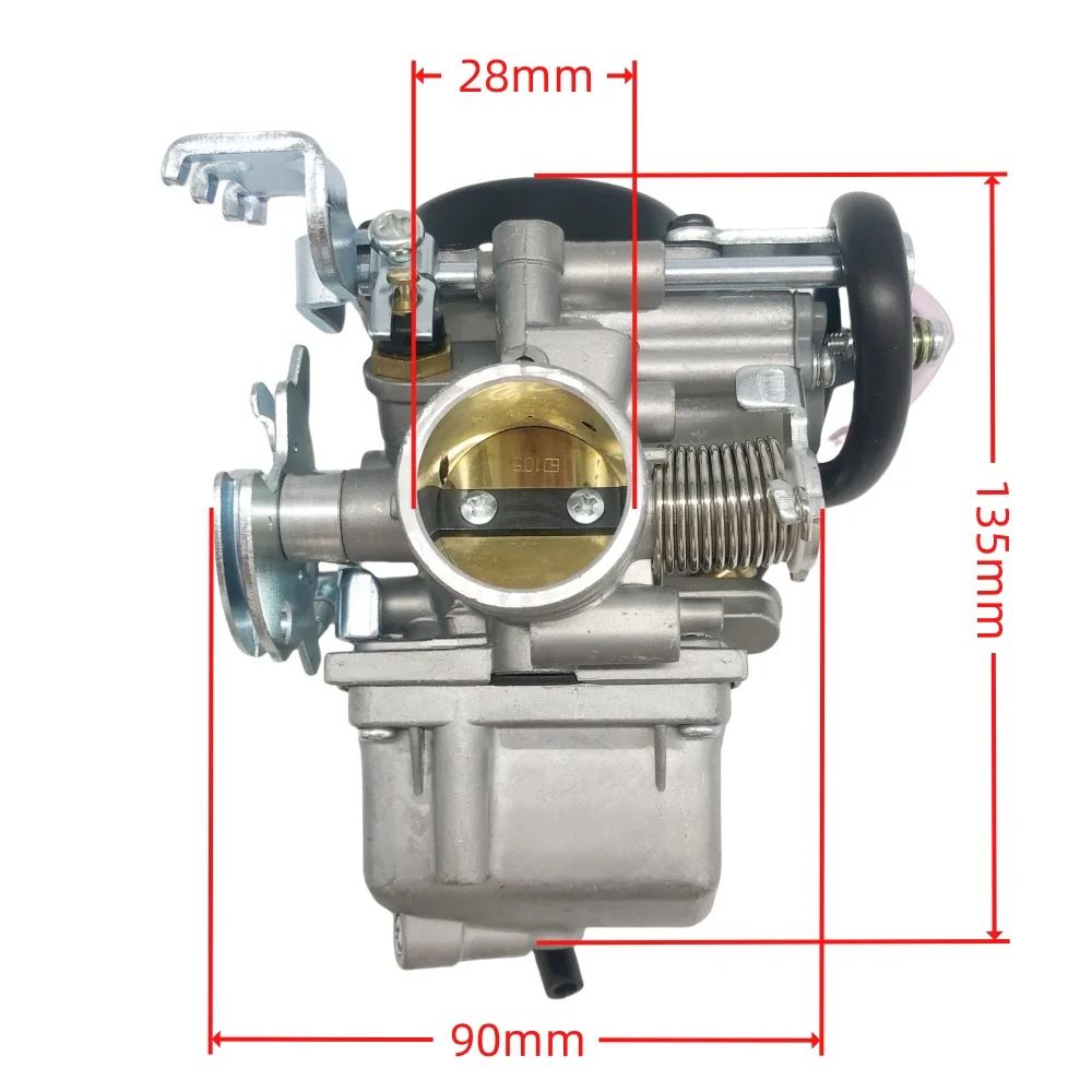 الأجزاء الميكانيكية المكربن للدراجات النارية والسيارة مناسبة لـ GN200 GN200CC 606-13