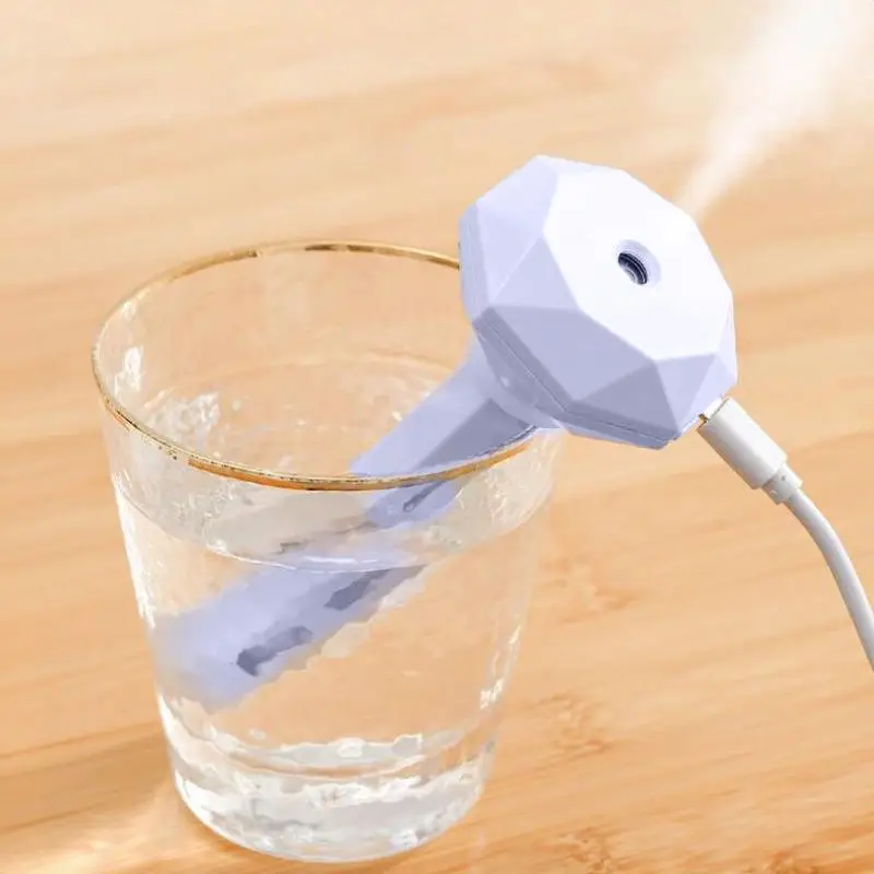 Dual Function USB Humidifier and LED Night Light Stick for Home or Office Use