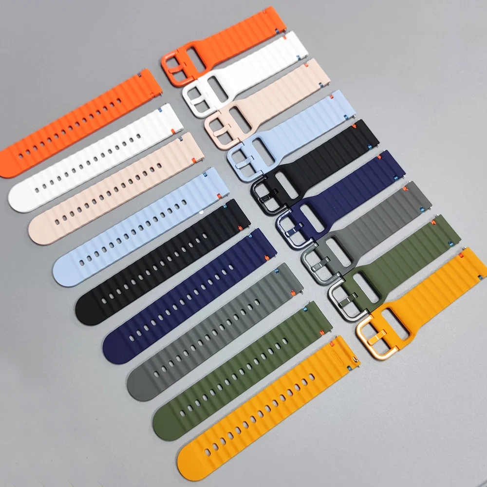20 22 مللي متر الرياضة سوار ل كوروس بيس 3 2 موجة حزام ل كوروس APEX 4 42 مللي متر قمة 2 برو 46 مللي متر 42 مللي متر سيليكون الفرقة Smartwatch Correa #4