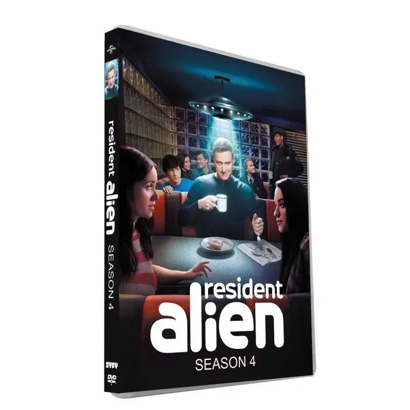 Resident Alien Season 4 Complete Series 3DVD Box Set English Subtitles High Definition