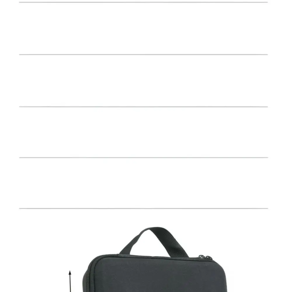 Black Portable Vacuum Cleaner Protective Case Hard EVA Carrying Organizer Bag For Car And Home Tool Storage
