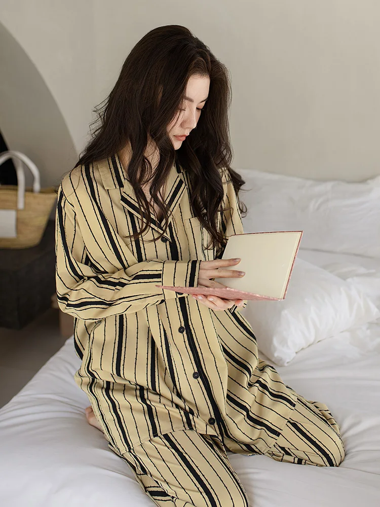 set-di-abbigliamento-casual-da-casa-per-donna-baiyan-in-cotone-modal-a-maniche-lunghe-a-righe-comodo-e-traspirante-taglie-plus